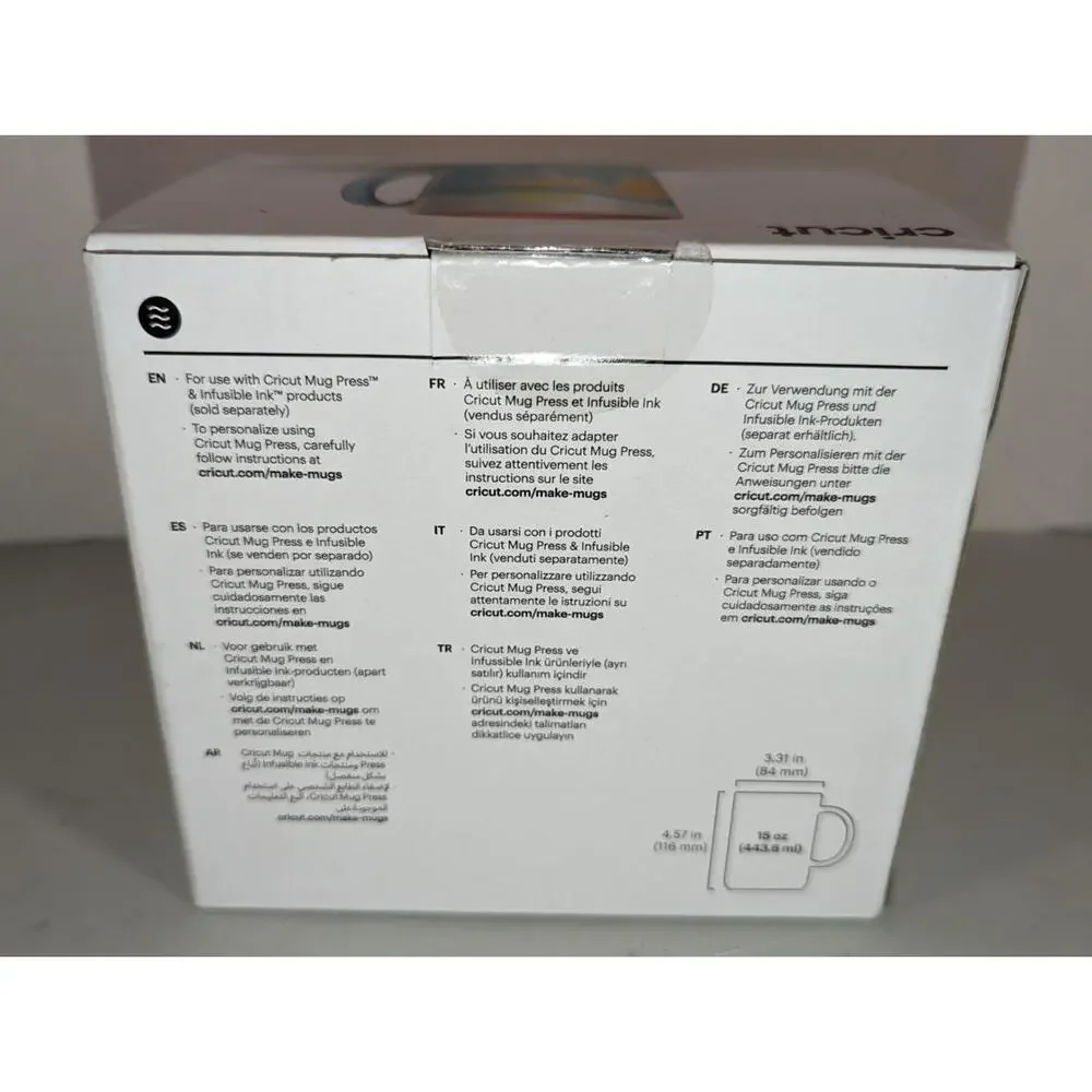 Cricut beveled ceramic